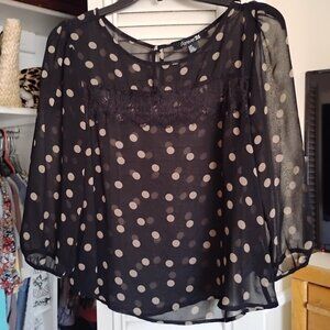 Forever 21 Sheer Blouse
